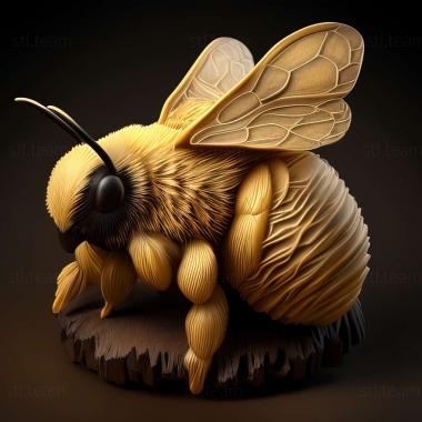 3D model Bombus ruderatus (STL)